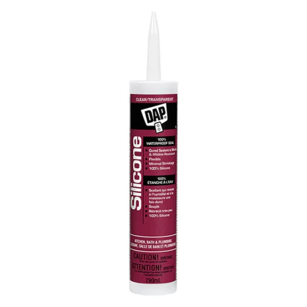 Dap 100% Silicone Caulking 300ml