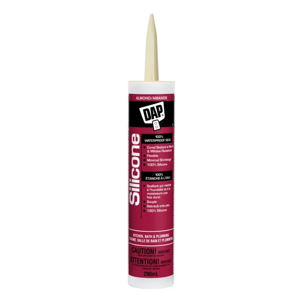 Dap 100% Silicone Caulking 300ml - Image 2