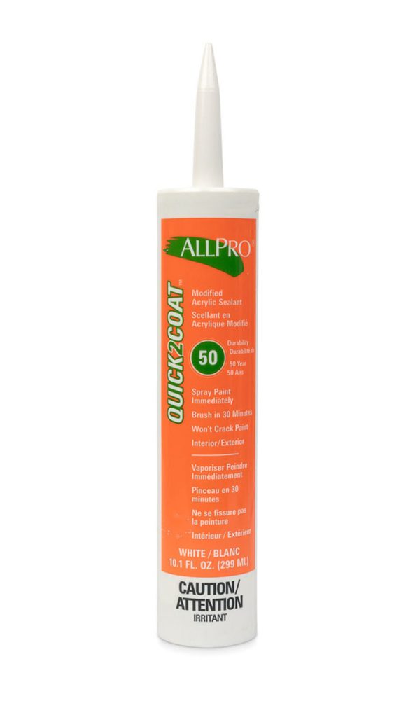 AllPro Quick2Coat Caulking White 300mL